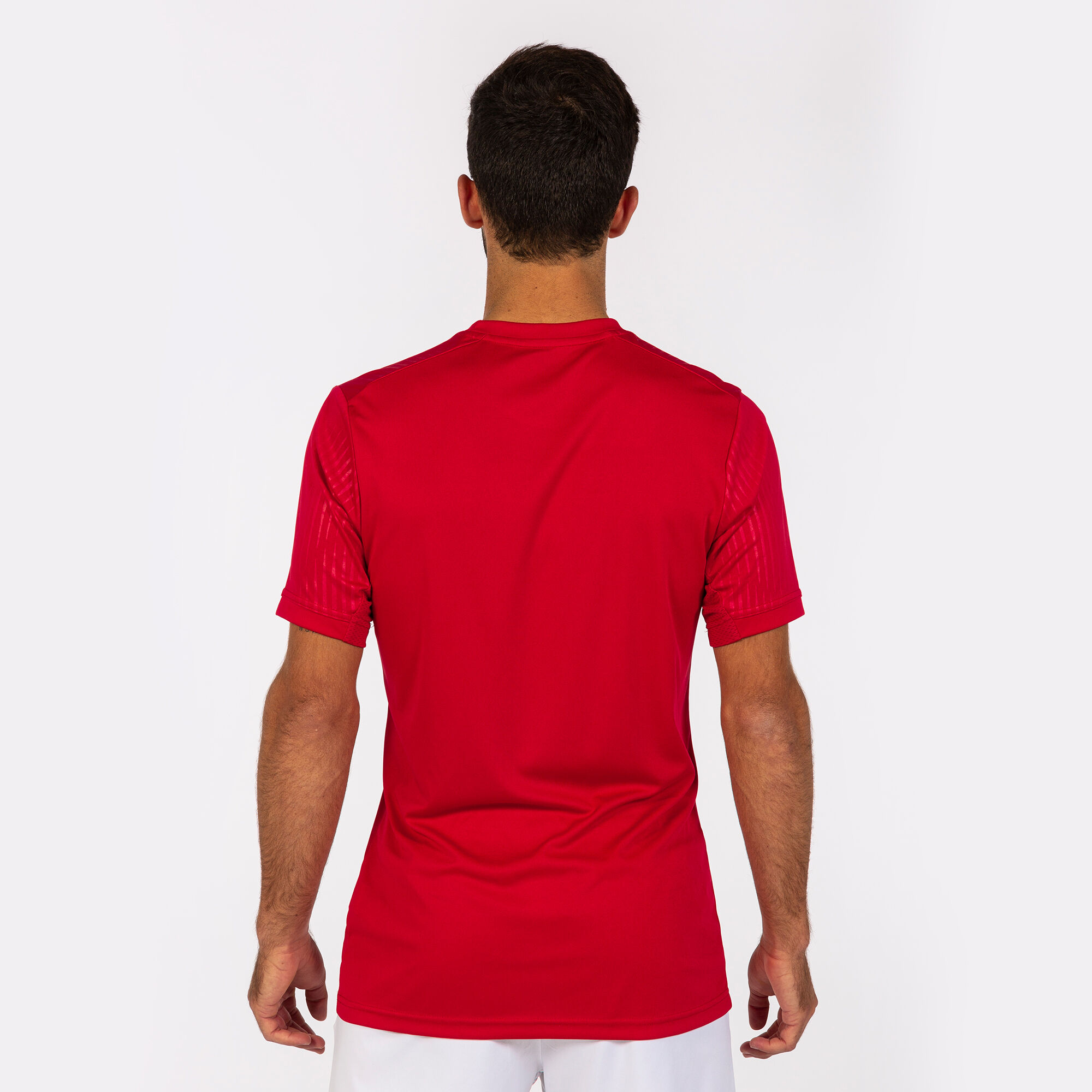 Shirt short sleeve man Montreal red