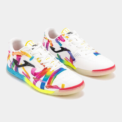 Zapatillas f&uacute;tbol sala Tactico 26 Graffiti indoor multicolor