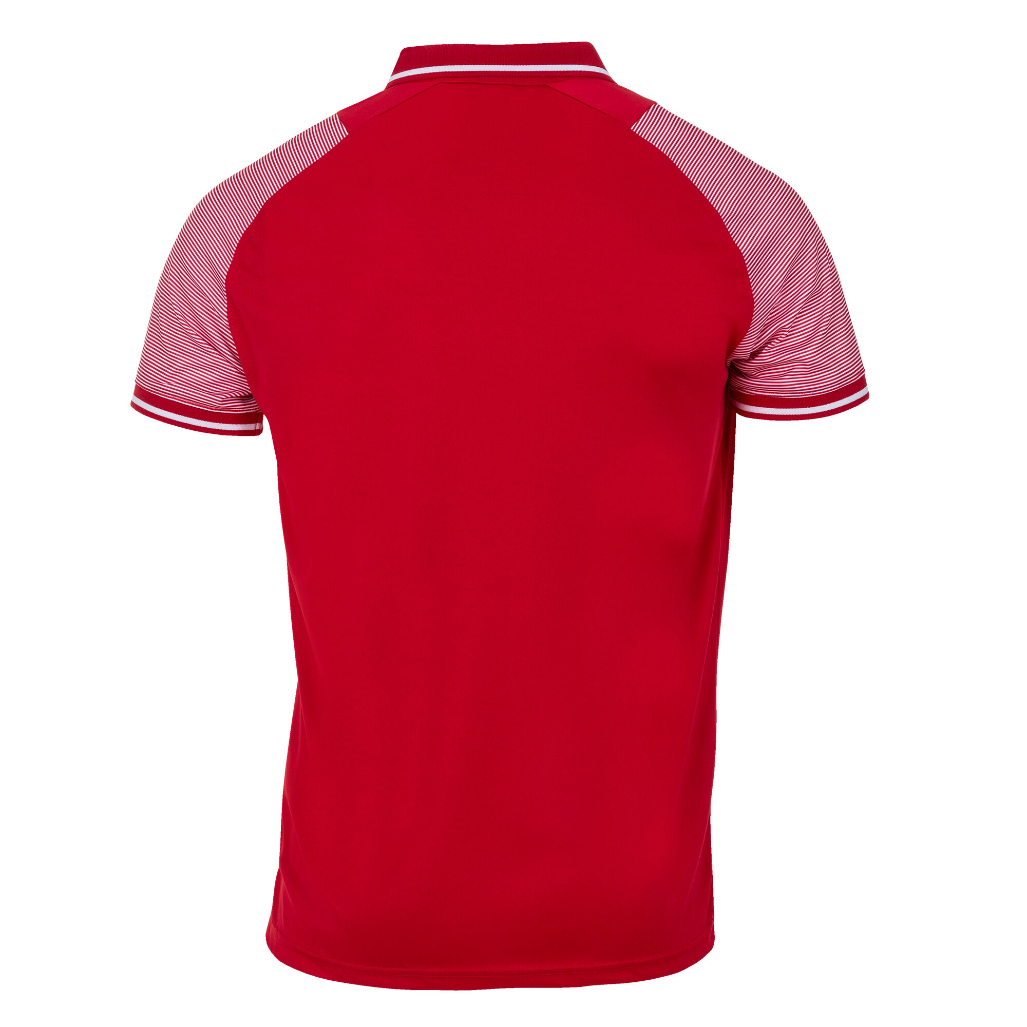 Polo shirt short-sleeve man Essential II red white
