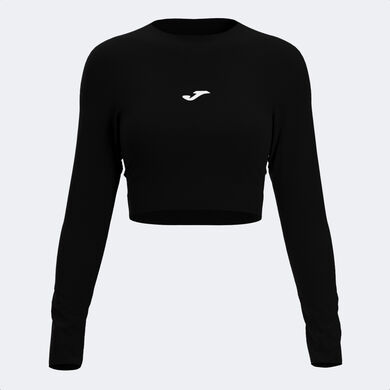 Camiseta manga larga mujer Step negro