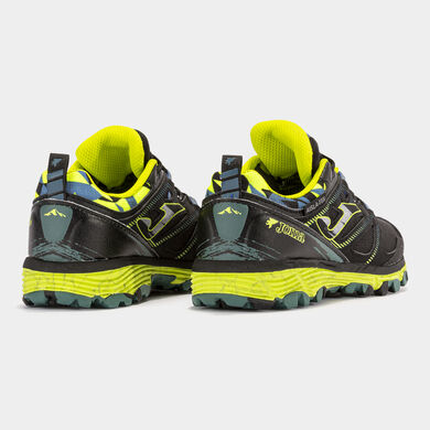 Zapatillas trail Vora Jr 24 junior negro amarillo