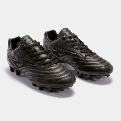 Botas f&uacute;tbol Aguila 25 terreno firme FG negro