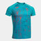 Shirt short sleeve man Elite IX turquoise