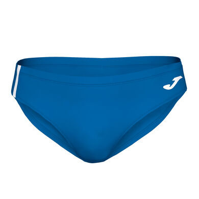 Calção de banho slip homem Shark azul royal branco