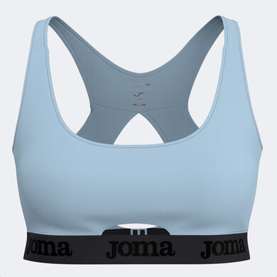 Sports bra woman Iconic sky blue