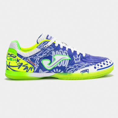 Futsal shoes Top Flex 25 Pito indoor royal blue
