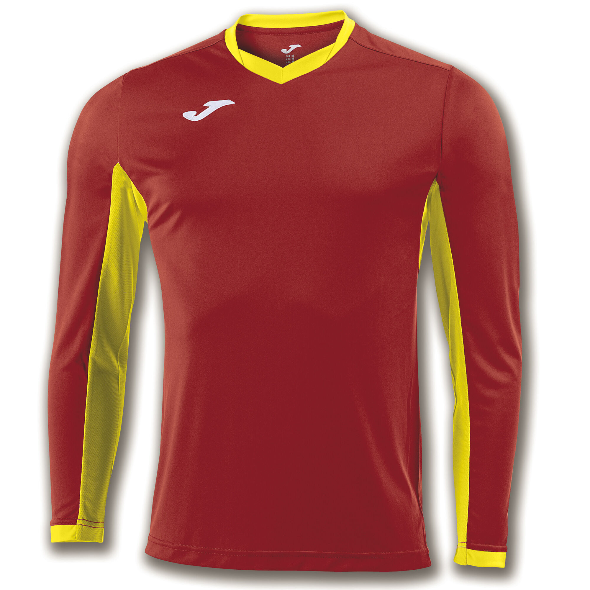 MAILLOT MANCHES LONGUES HOMME CHAMPIONSHIP IV ROUGE JAUNE
