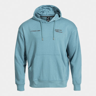 Sweatshirt mit kapuze mann Indoor Gym blau