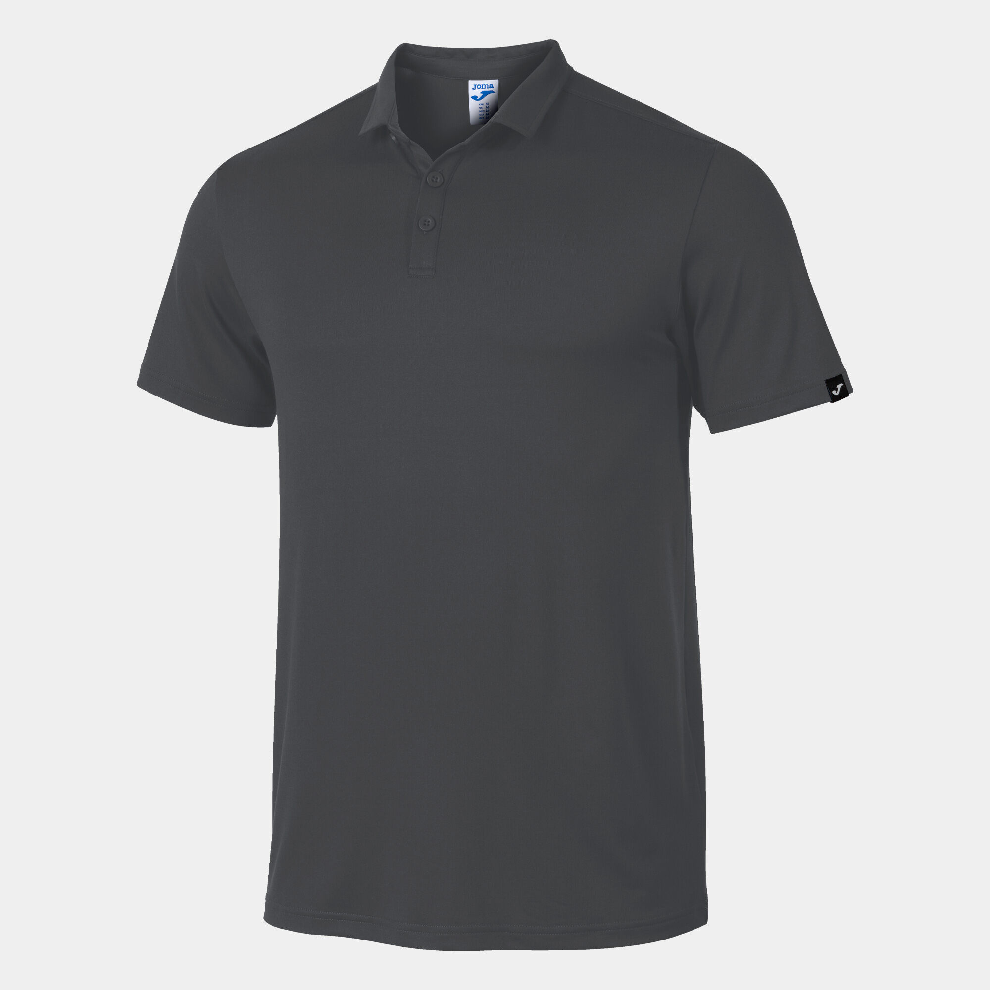 Polo shirt short-sleeve man Sydney dark gray