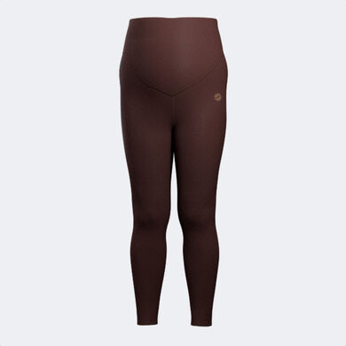 Leggings compridas mulher Breath Maternity castanho