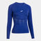 Tricou cu mânecă lungă damă R-Trail Nature albastru