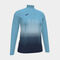 Sudadera mujer Elite VII turquesa flúor marino