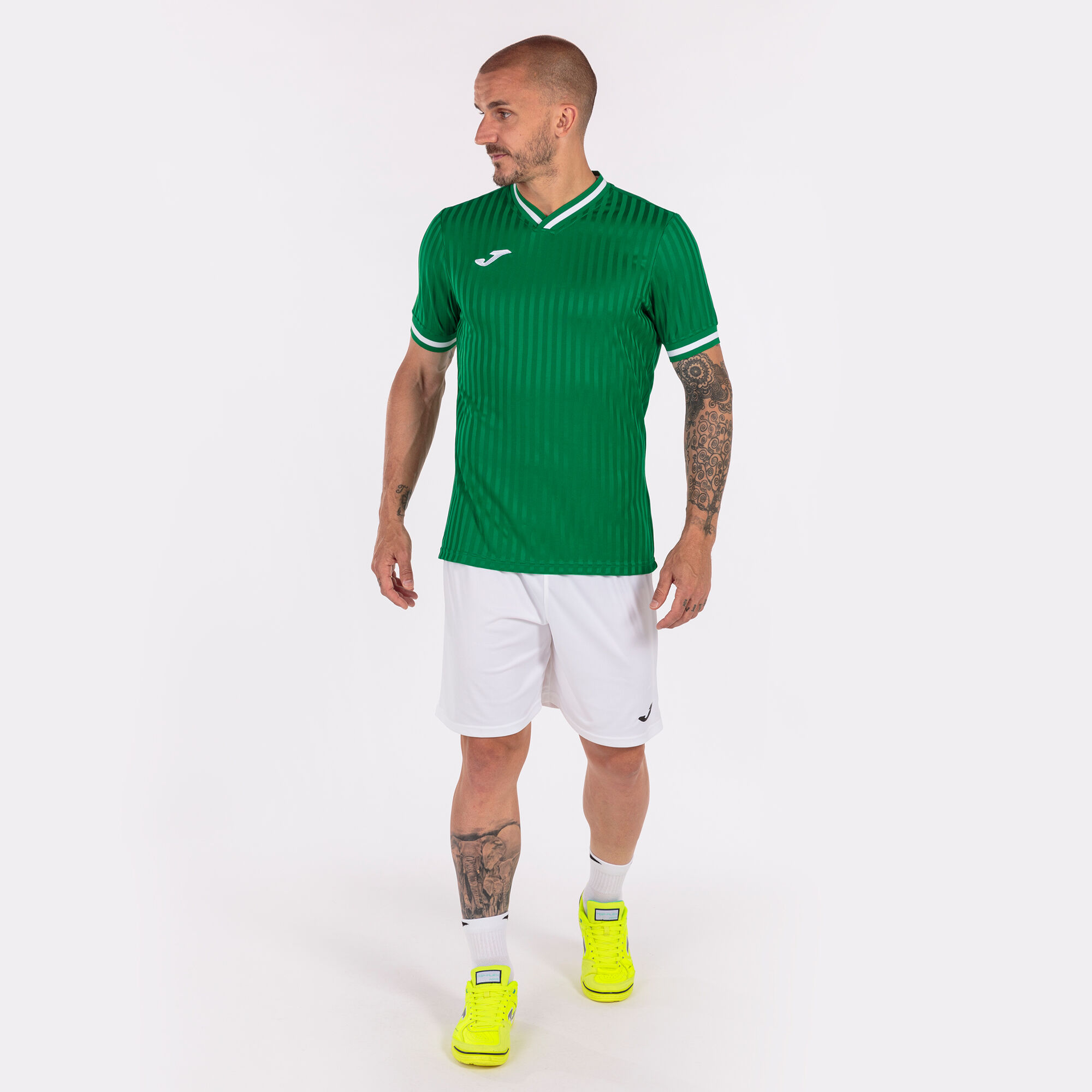 Maillot manches courtes homme Toletum III vert