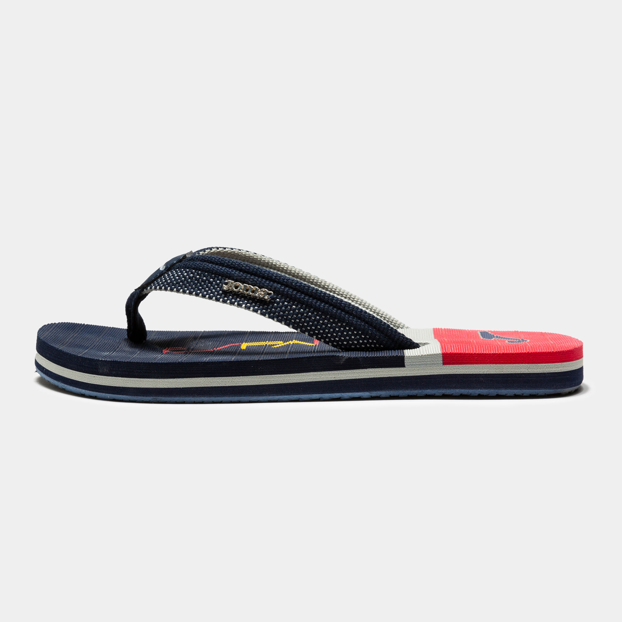 CASUAL FLIP-FLOPS PLAYA SPANISH OLYMPIC COMMITTEE WOMAN NAVY BLUE RED
