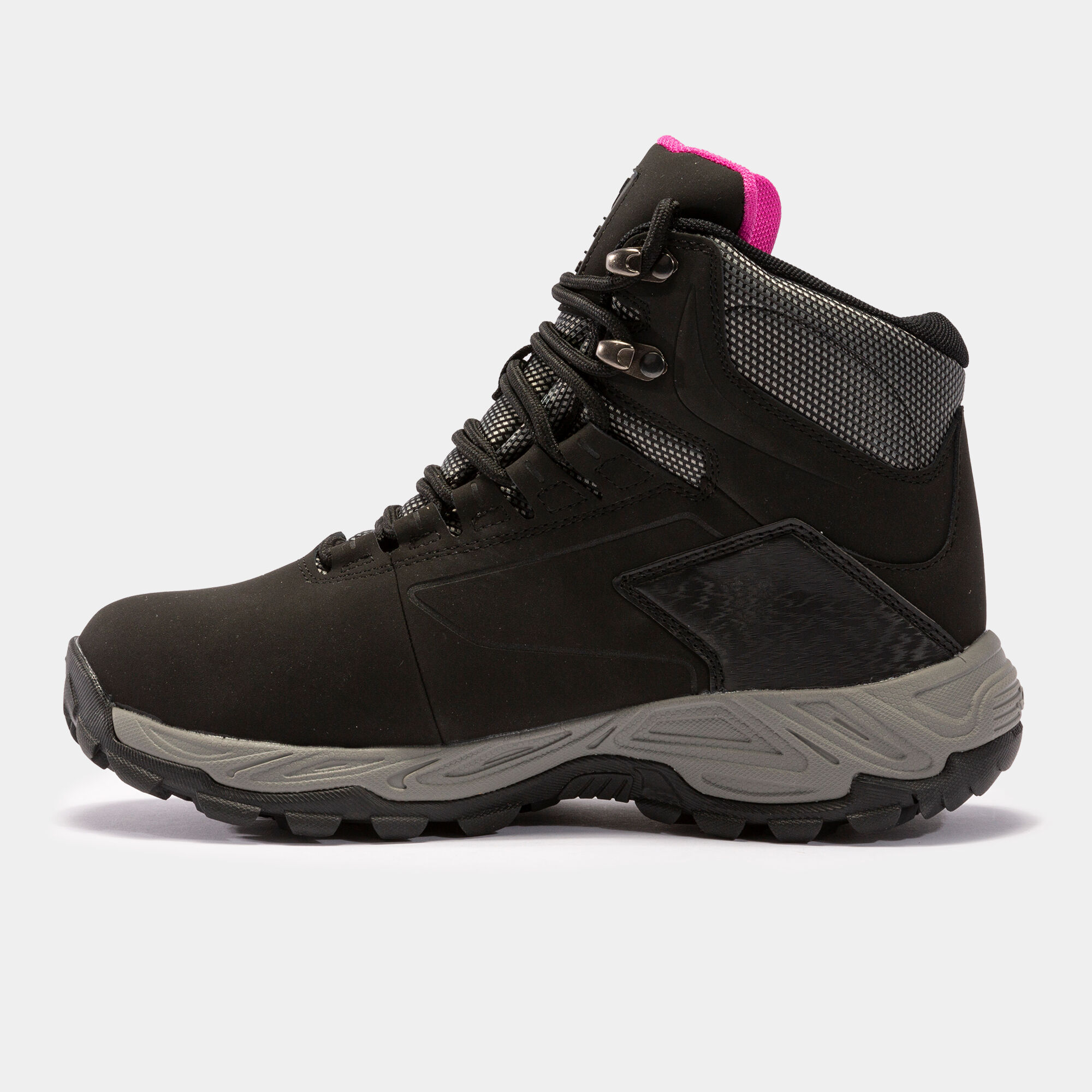 Botas outdoor Angara 22 mujer negro fucsia JOMA