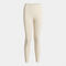 Mallas largas mujer Indoor gym beige