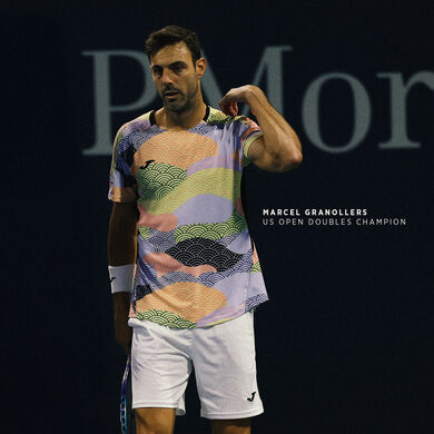 Camiseta manga corta hombre Challenge negro