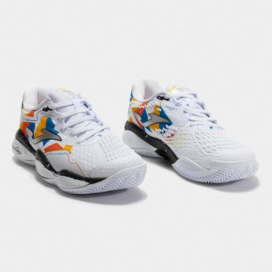 Shoes Smash Men 25 clay man white orange blue