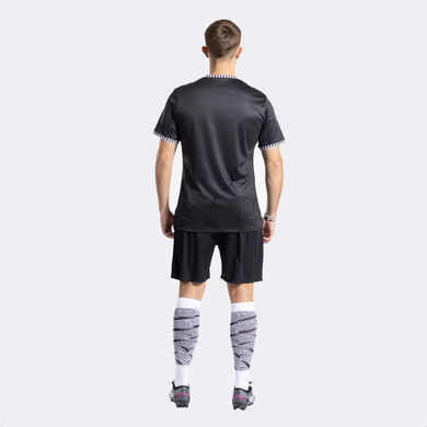 Maillot manches courtes homme Gold VII noir blanc