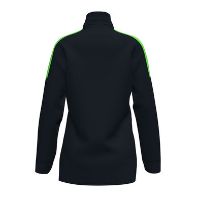 Anorak mujer Trivor negro verde flúor