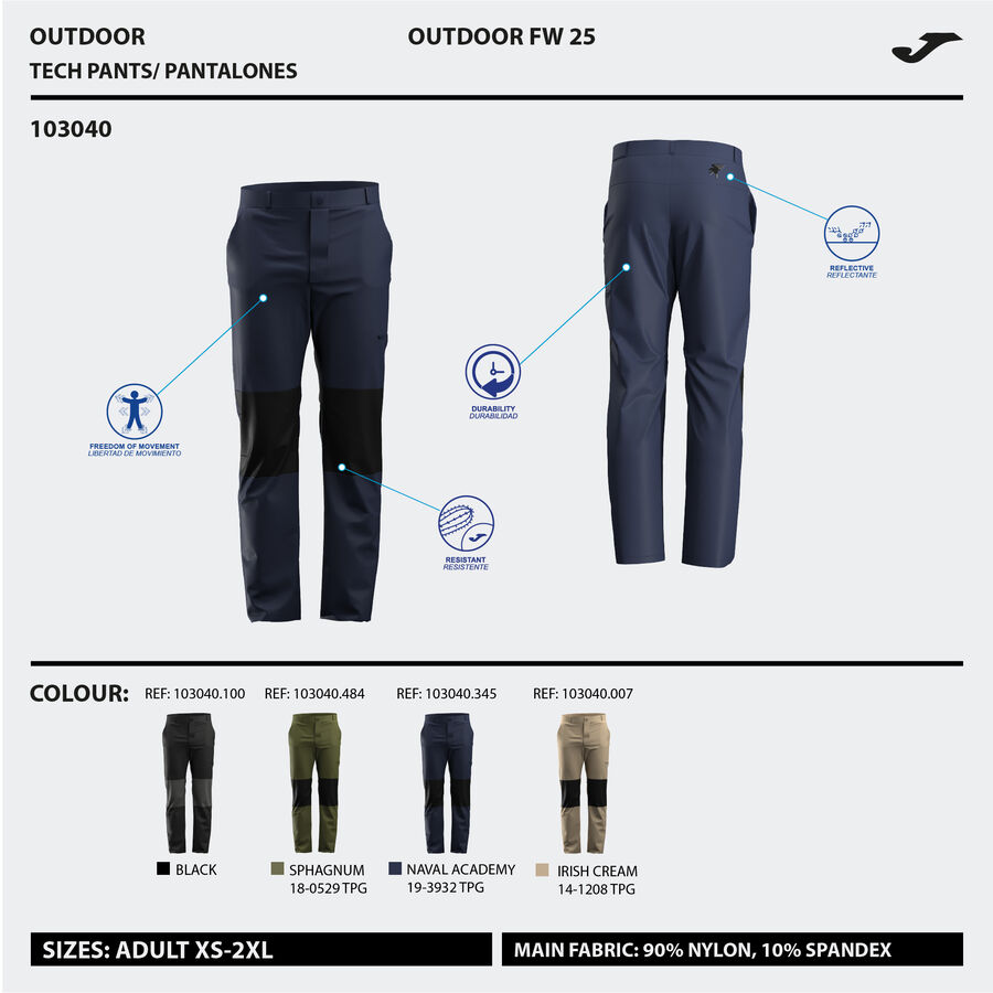 PANTAL&Oacute;N LARGO EXPLORER