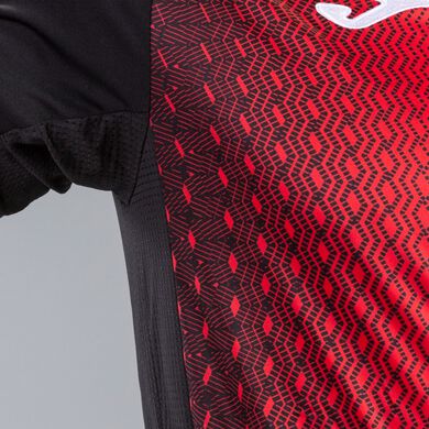 TRICOU CU MÂNECĂ SCURTĂ BĂRBAȚI SUPERNOVA NEGRU ROșU