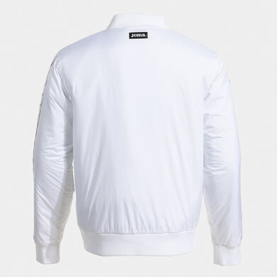Bomber bărbaȚi Icono Street alb negru