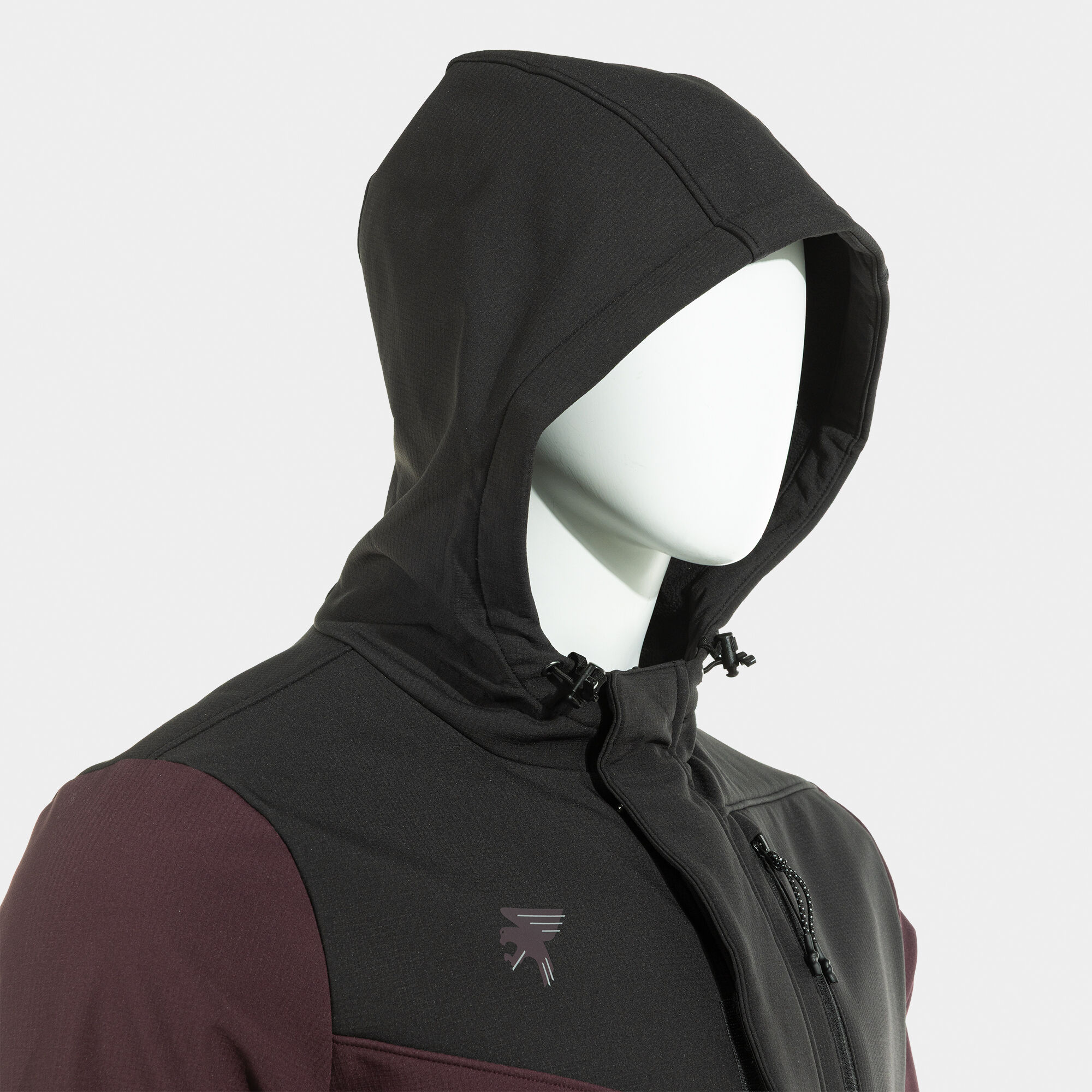 Soft shell man Explorer burgundy black | JOMA®