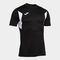 Camiseta manga corta hombre Winner III negro blanco