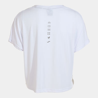 T-shirt senza maniche donna BREATH bianco