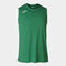 Sleeveless t-shirt man Combi Basket green