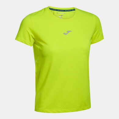 Camiseta manga corta mujer R-Night amarillo fl&uacute;or
