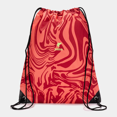Mochila saco Kids Camp coral rojo