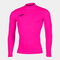 Maglia a manica lunga unisex Brama Academy rosa fluorescente