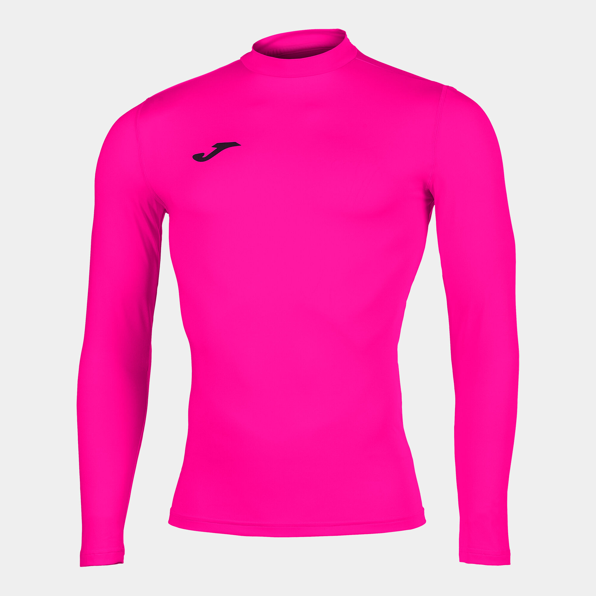 Tricou cu mânecă lungă unisex Brama Academy roz fosforescent