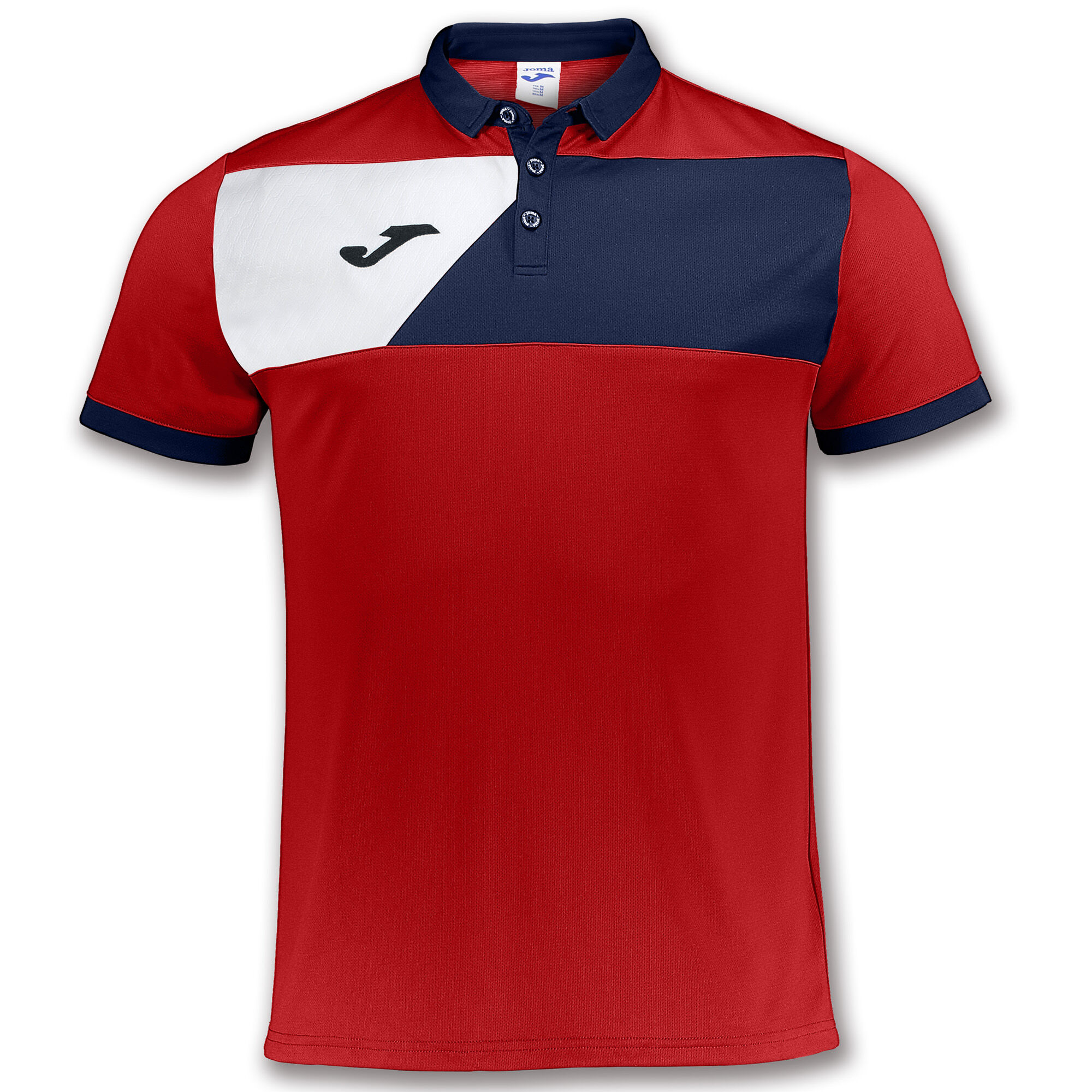 POLO MANCHES COURTES HOMME CREW II ROUGE