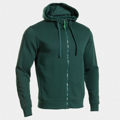 Veste à capuche homme Icono Street vert noir