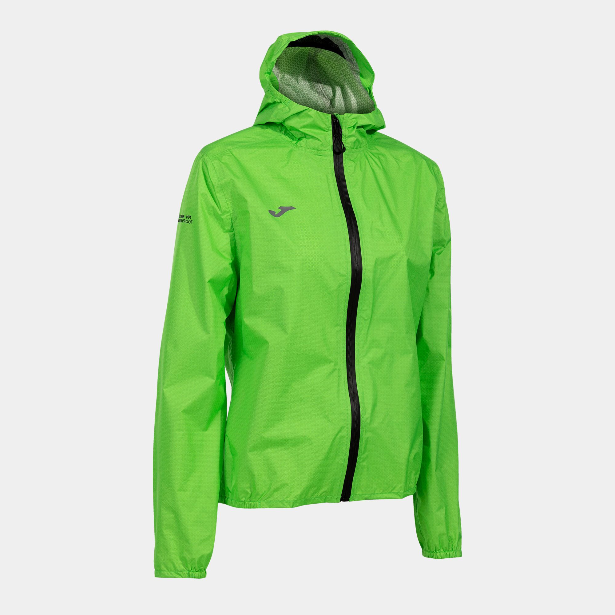 Fluorescent waterproof running shop jacket