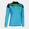 Sweatshirt woman Elite X fluorescent turquoise black