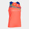 Camiseta tirantes mujer Elite X coral flúor royal