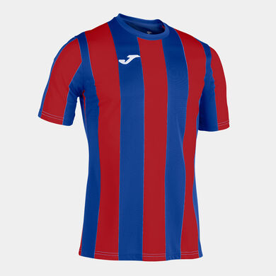 Shirt short sleeve man Inter blue burgundy