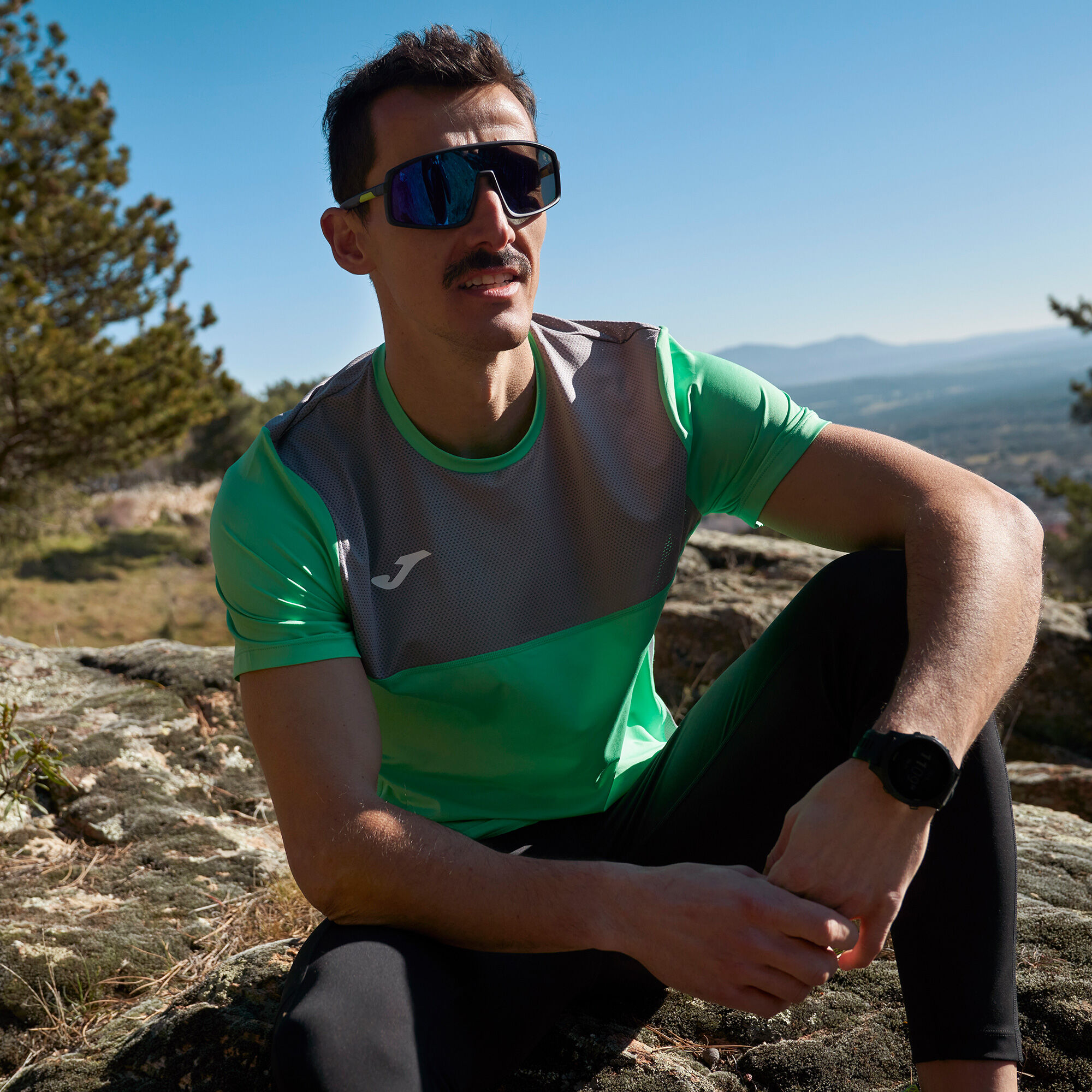 Maillot trail homme best sale
