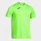 Shirt short sleeve man Combi fluorescent green