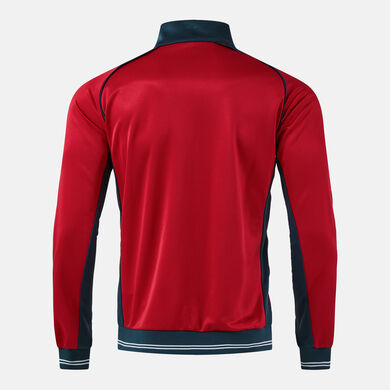 Giacca uomo Vintage Eco Retro rosso blu scuro