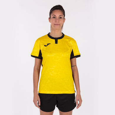 Camiseta manga corta mujer Toletum II amarillo negro