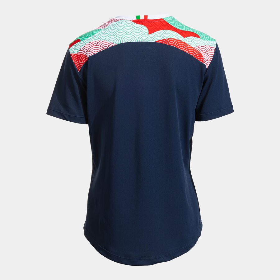 CAMISETA MANGA CORTA MUJER COMP. OFI. FED. ITALIA TENIS Y PADEL