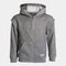 Jacke mit kapuze mädchen Lion melange-grau