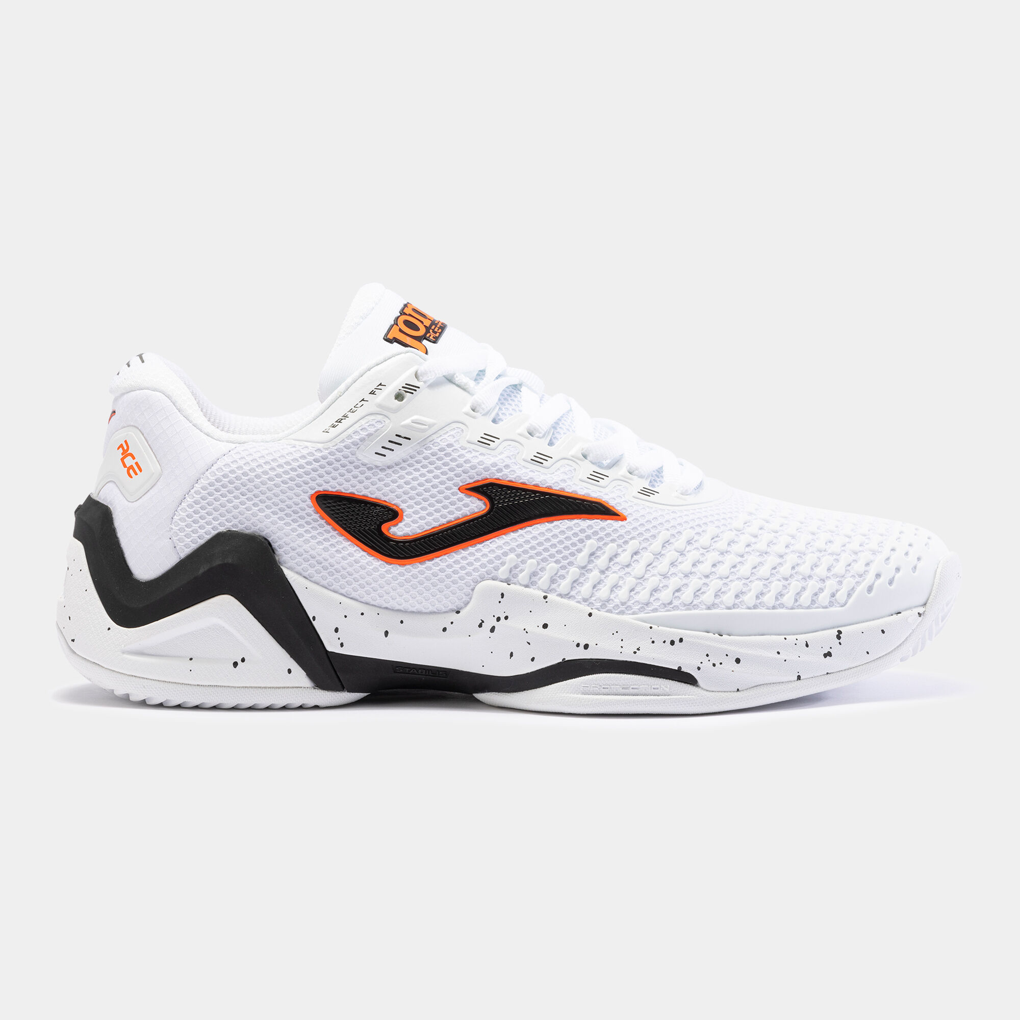 Shoes T.Ace 23 clay man white black | JOMA®