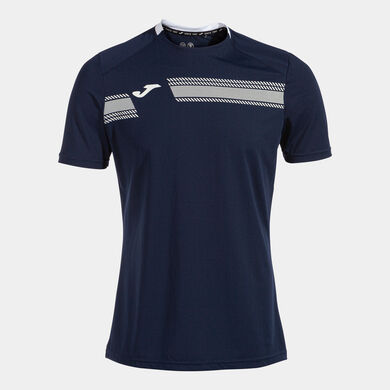 Camiseta manga corta hombre Smash marino blanco