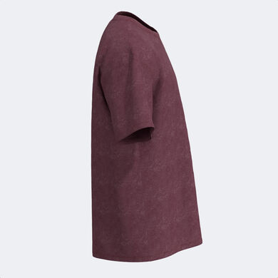 Kurzarmshirt unisex Mimetic burgunderrot